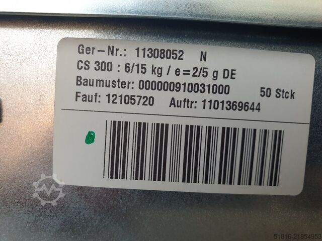 MAGELLAN scanner checkout + BIZERBA scale Magellan DATALOGIC 9800i