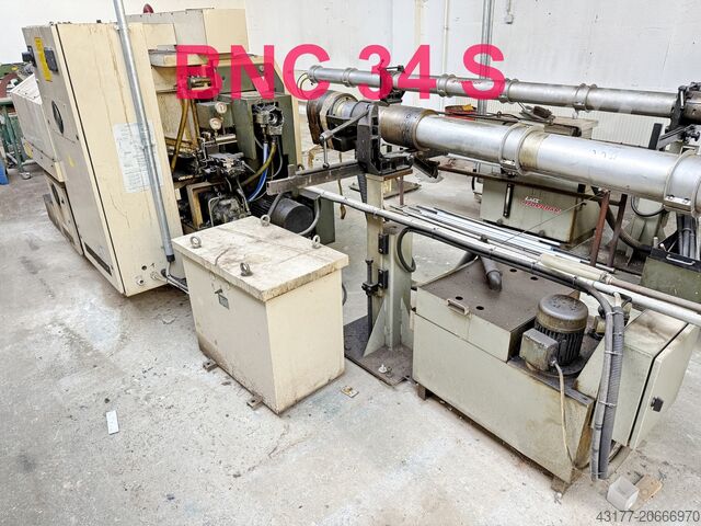 CNC bar automatic lathe Miyano Citizen ( kein Traub Okuma DMG ) BNC 34-S Gegenspindel + JNC 45-T 2. Rev
