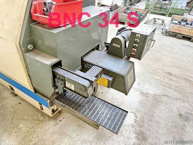 CNC bar automatic lathe Miyano Citizen ( kein Traub Okuma DMG ) BNC 34-S Gegenspindel + JNC 45-T 2. Rev