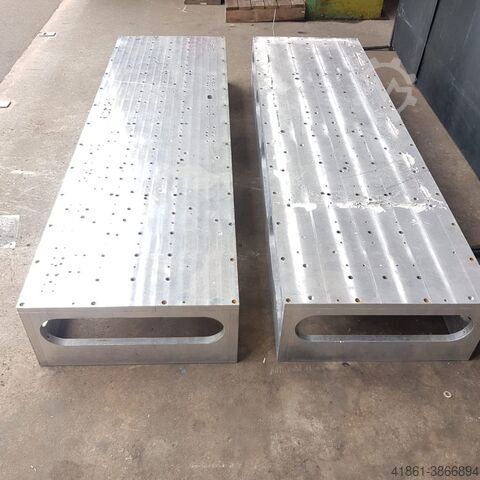 Aluaufspanntisch-Aufspannblock unbekannt 2000x600MM