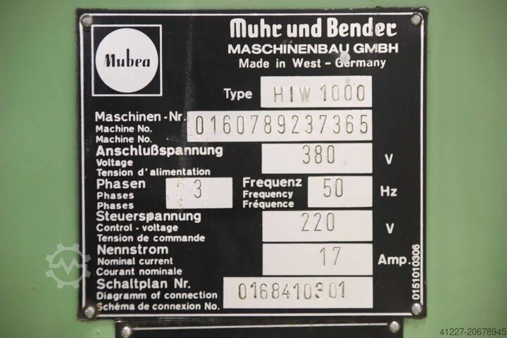 Profilstahlschere Stanze, 5-fach kombiniert Mubea HIW 1000