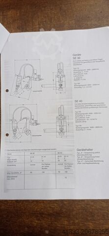 Superfinish-Anbaugerät Supfina Typ 130