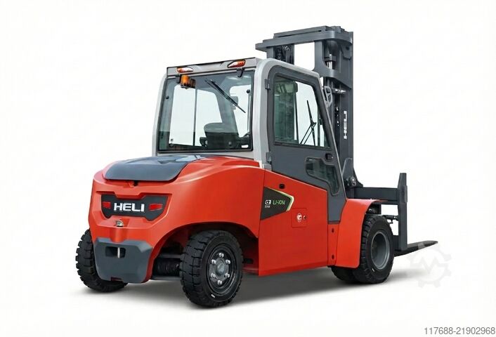 Electric 4-wheeler Heli CPD100-G3-4 - 10t - Jahre Garantie 4,5m Hub Duplex