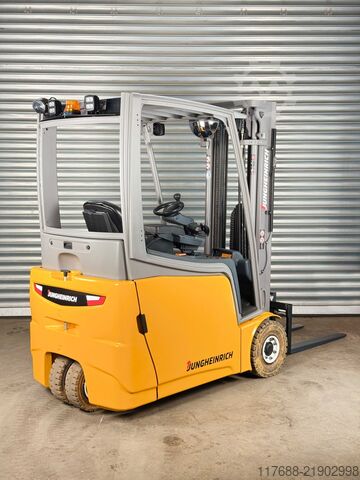 Electric 3-wheeler Jungheinrich EFG 215 - Service Neu - nur 2778 Std. Batterie 87%