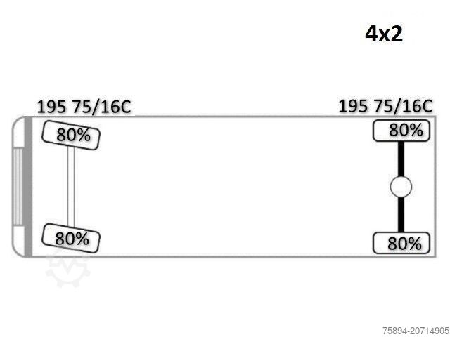 Tipper van MERCEDES-BENZ Sprinter  Kipper 3,05 m * TOP