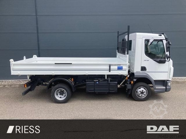 Tipper van DAF XB 210 FA 7,49to Meiller DSK Typ 3 XB 210 FA 7,4