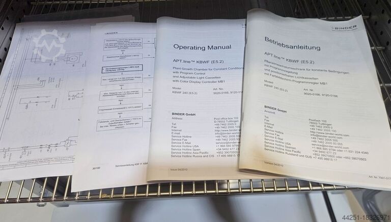 Growth chamber climate test chamber BINDER GmbH KBWF 240