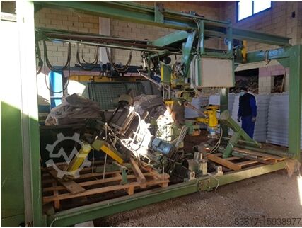 Cable drums production machine.  