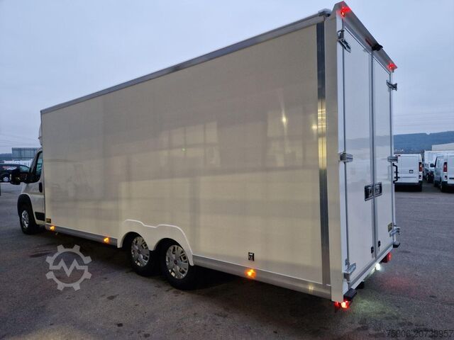 Hoher und langer Kastenwagen Fiat Ducato