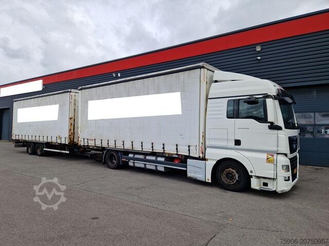 Wechselkoffer-Sattelauflieger MAN TGX