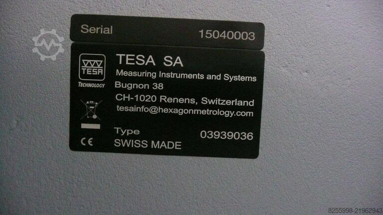 3D height measuring device, measuring system Tesa Micro-Hite 3D