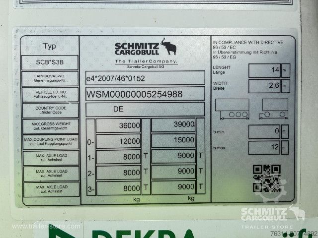 Kühlauflieger Schmitz Cargobull Tiefkühler Standard Doppelstock