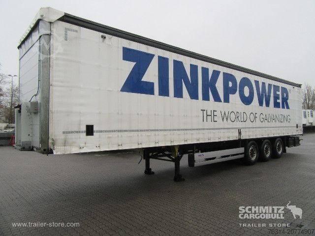 Open semitrailer with tarp Schmitz Cargobull Curtainsider Standard Getränke