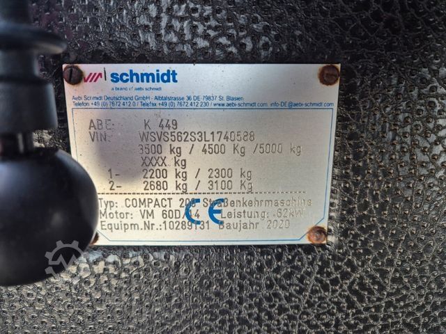 Kehrmaschine SCHMIDT Swingo Compact 200+ Winterdienst Klima