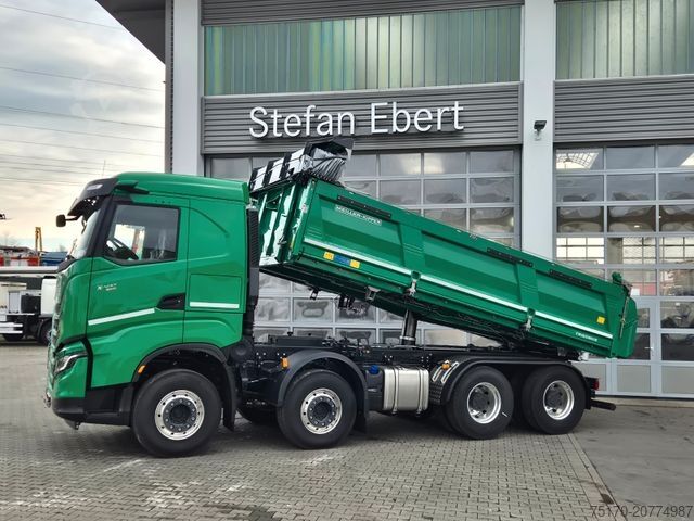 Kipper LKW IVECO AS360X50Z/P HR ON+ 8x4 Meiller AHK Intarder Cam