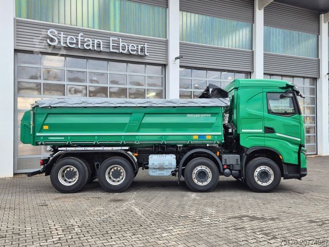 Kipper LKW IVECO AS360X50Z/P HR ON+ 8x4 Meiller AHK Intarder Cam