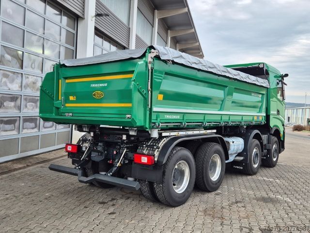 Kipper LKW IVECO AS360X50Z/P HR ON+ 8x4 Meiller AHK Intarder Cam