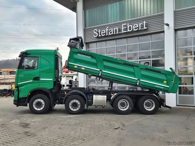 Kipper LKW IVECO AS360X50Z/P HR ON+ 8x4 Meiller AHK Intarder Cam