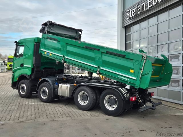 Kipper LKW IVECO AS360X50Z/P HR ON+ 8x4 Meiller AHK Intarder Cam