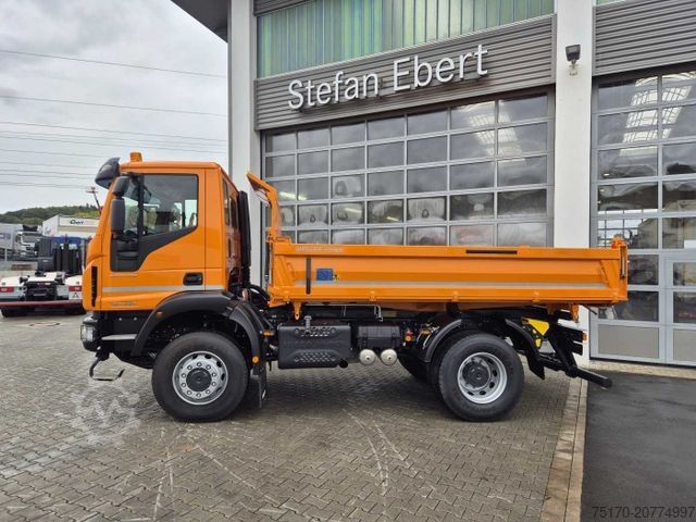 Kipper LKW IVECO ML150E28W 4x4 Meiller Dreiseitenkipper 2xAHK