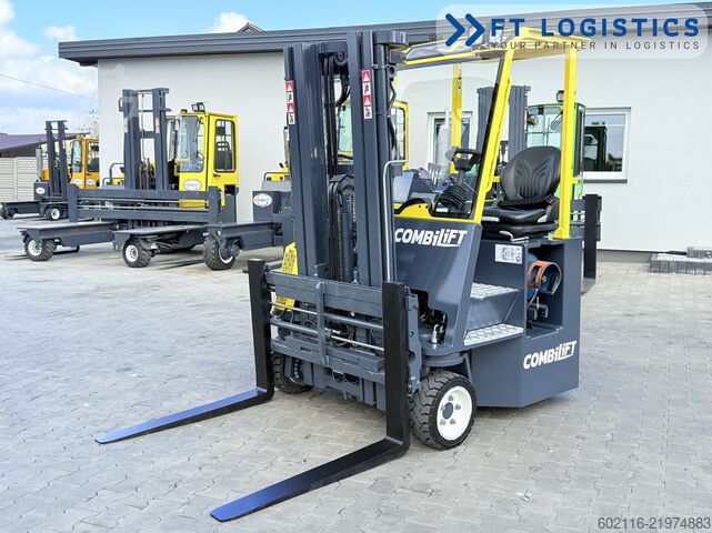 4-way forklift Combilift CB2500 GAS TRIPLEX 4900 FORK POSITIONER