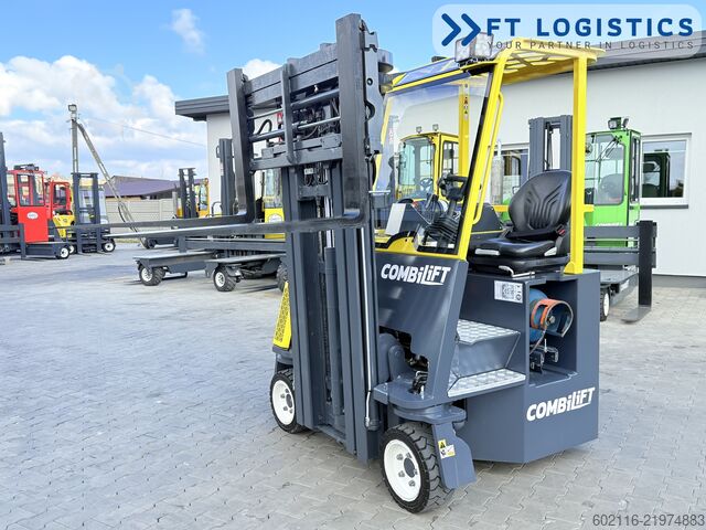 4-way forklift Combilift CB2500 GAS TRIPLEX 4900 FORK POSITIONER