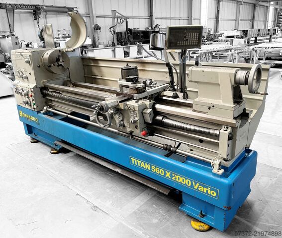 Universal Lathe Bernardo TITAN 560x2000 VARIO