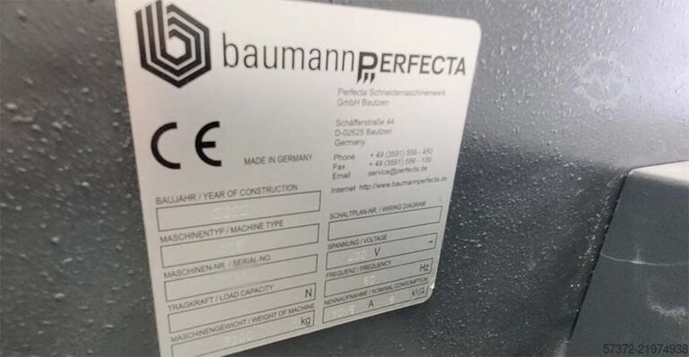 High-Speed Cutter Baumann Perfecta 115