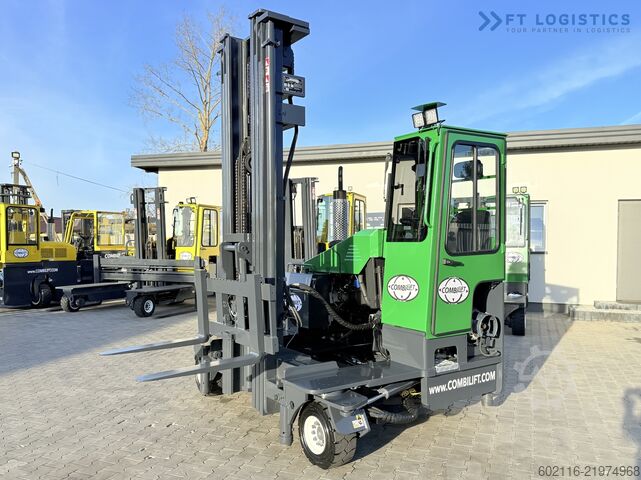 4-way forklift Combilift C4000 GAS TRIPLEX 6900 FREE-LIFT CABIN
