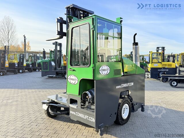 4-way forklift Combilift C4000 GAS TRIPLEX 6900 FREE-LIFT CABIN