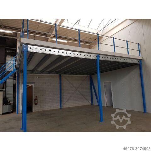 Lagerbühne Eingeschossig / 4.000 x 5.000 mm Tragkraft: 500 Kg / m²