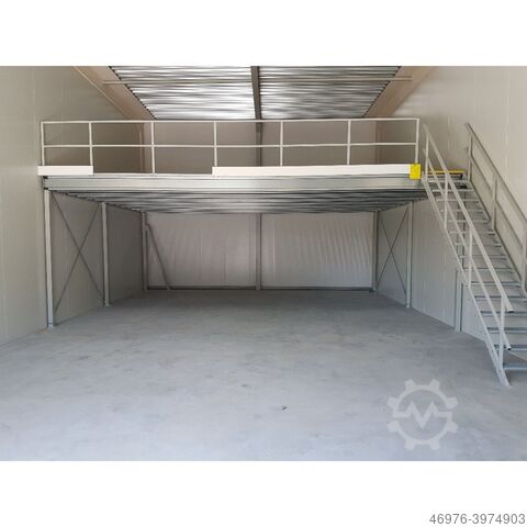 Lagerbühne Eingeschossig / 4.000 x 5.000 mm Tragkraft: 500 Kg / m²