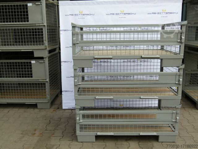 Pallet cage Gitterbox Gitterbox 1/2