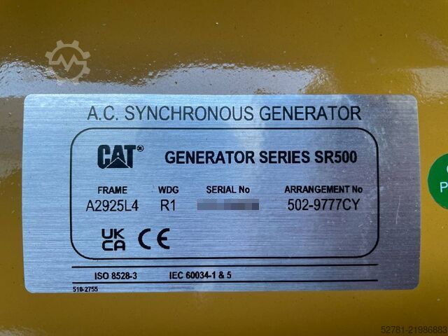 Generator set Caterpillar DE400E0 - C13 - 400kVA Generator - DPX-18023