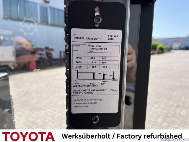 High Lift stacker Toyota SWE 140 L / 190 Std.!