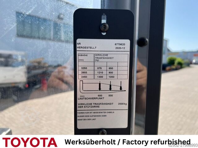 High Lift stacker Toyota SWE 140 L / Akku neu!