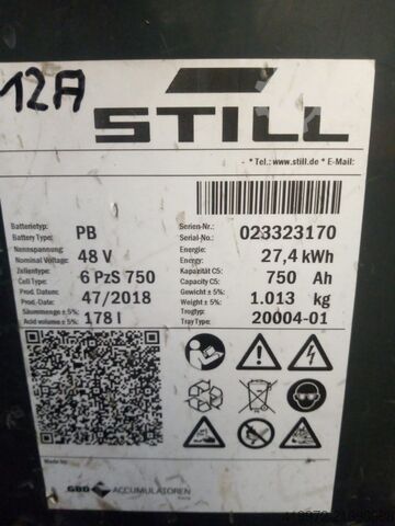 Electric 4-wheel forklift Still RX20-20PL