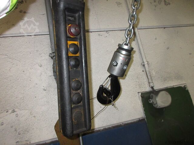 Column swing crane Chain Hoist Vetter Kran Drehkran Hallenkran L 4,5m Donati 2000Kg 3,7m Kettenzug Dübelplatte