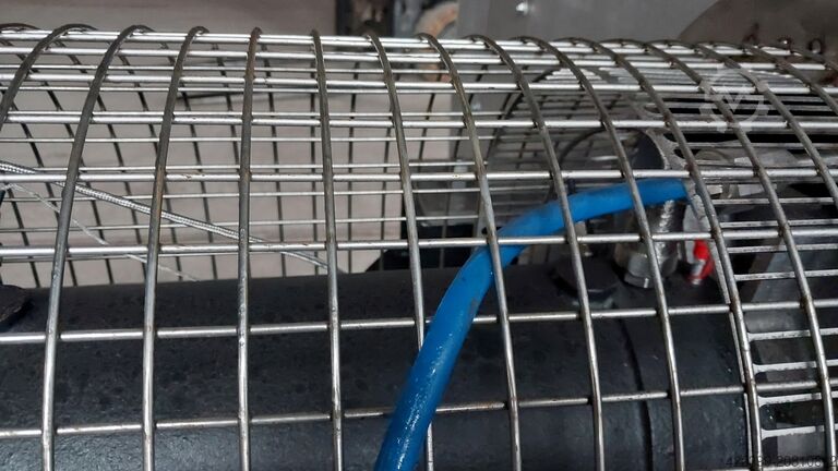 Explosionsgeschützter Syngas-Lüfter, hohe Temperatur 500°C Halifax fan 45,5/45RTB SYN GAS Explosion proof High temp