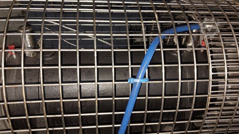 Explosionsgeschützter Syngas-Lüfter, hohe Temperatur 500°C Halifax fan 45,5/45RTB SYN GAS Explosion proof High temp