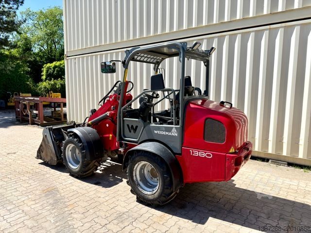 Wheel loader WEIDEMANN 1380 Hoflader/ 2020 BJ / 1.778 H / Klappschaufel