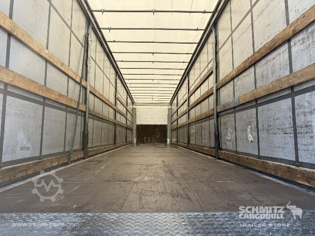 Open semitrailer with tarp Schmitz Cargobull Curtainsider Standard