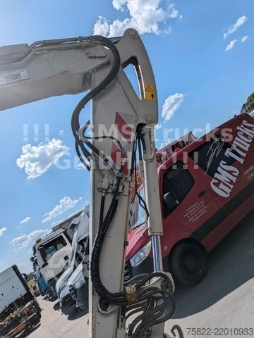Mobile excavator TAKEUCHI TB 295 W / POWERTILT OQ45 / Planierschild