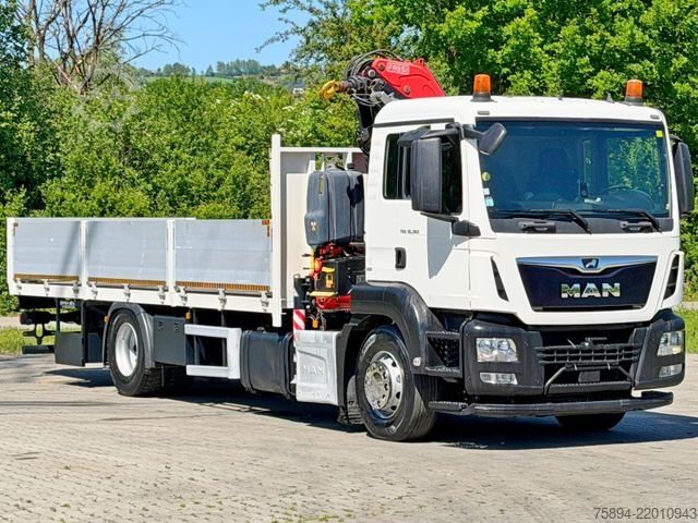 Truck mounted crane MAN TGS 18.360 * FASSI F135A.2.22 + FUNK *TOPZUSTAND
