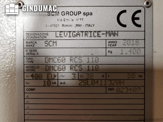 Bandschleifer SCM DMC sd60