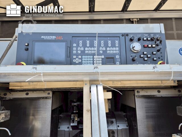 Horizontal-Drehmaschine Mazak Multiplex 6200