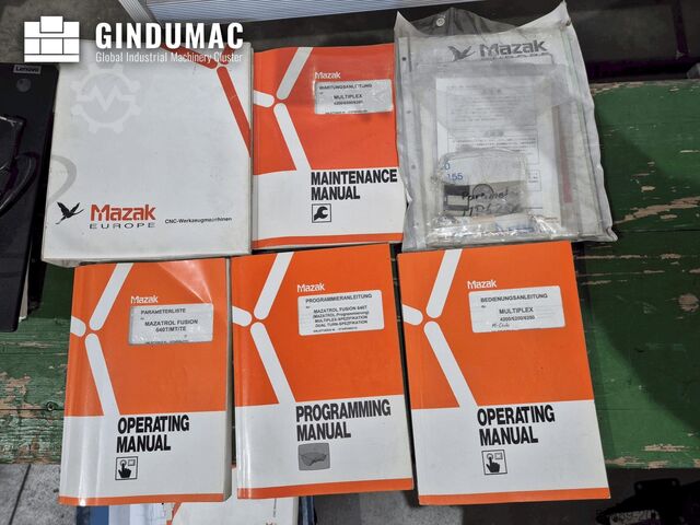 Horizontal-Drehmaschine Mazak Multiplex 6200