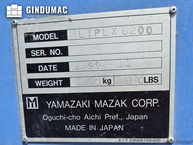 Horizontal-Drehmaschine Mazak Multiplex 6200