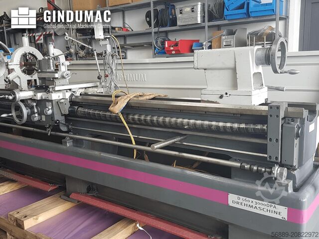 Horizontal-Drehmaschine Optimum D 560x3000