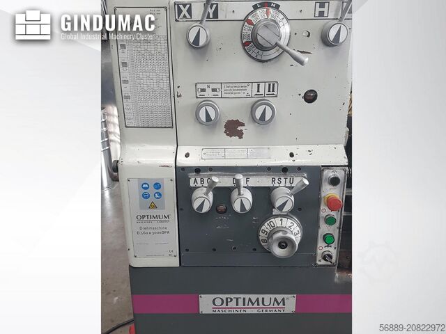 Horizontal-Drehmaschine Optimum D 560x3000